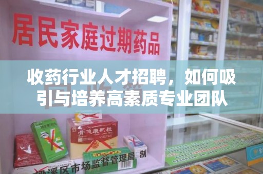 上海收药行业人才招聘，如何吸引与培养高素质专业团队