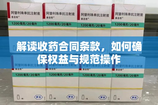 上海解读收药合同条款，如何确保权益与规范操作