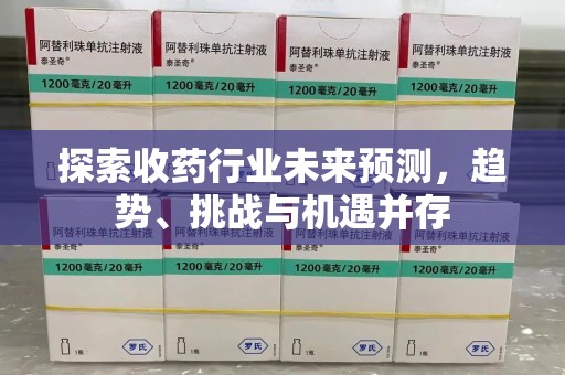 上海探索收药行业未来预测，趋势、挑战与机遇并存