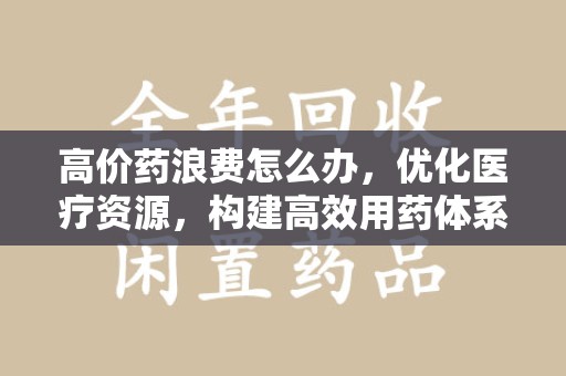 上海高价药浪费怎么办，优化医疗资源，构建高效用药体系