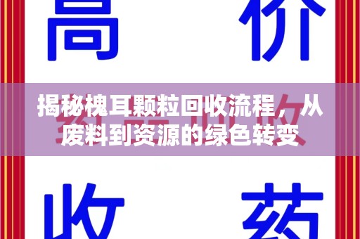 上海揭秘槐耳颗粒回收流程，从废料到资源的绿色转变